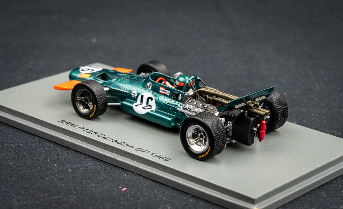 BRM P138 #16 Bill Brack Canadian GP 1969 - Spark 1:43