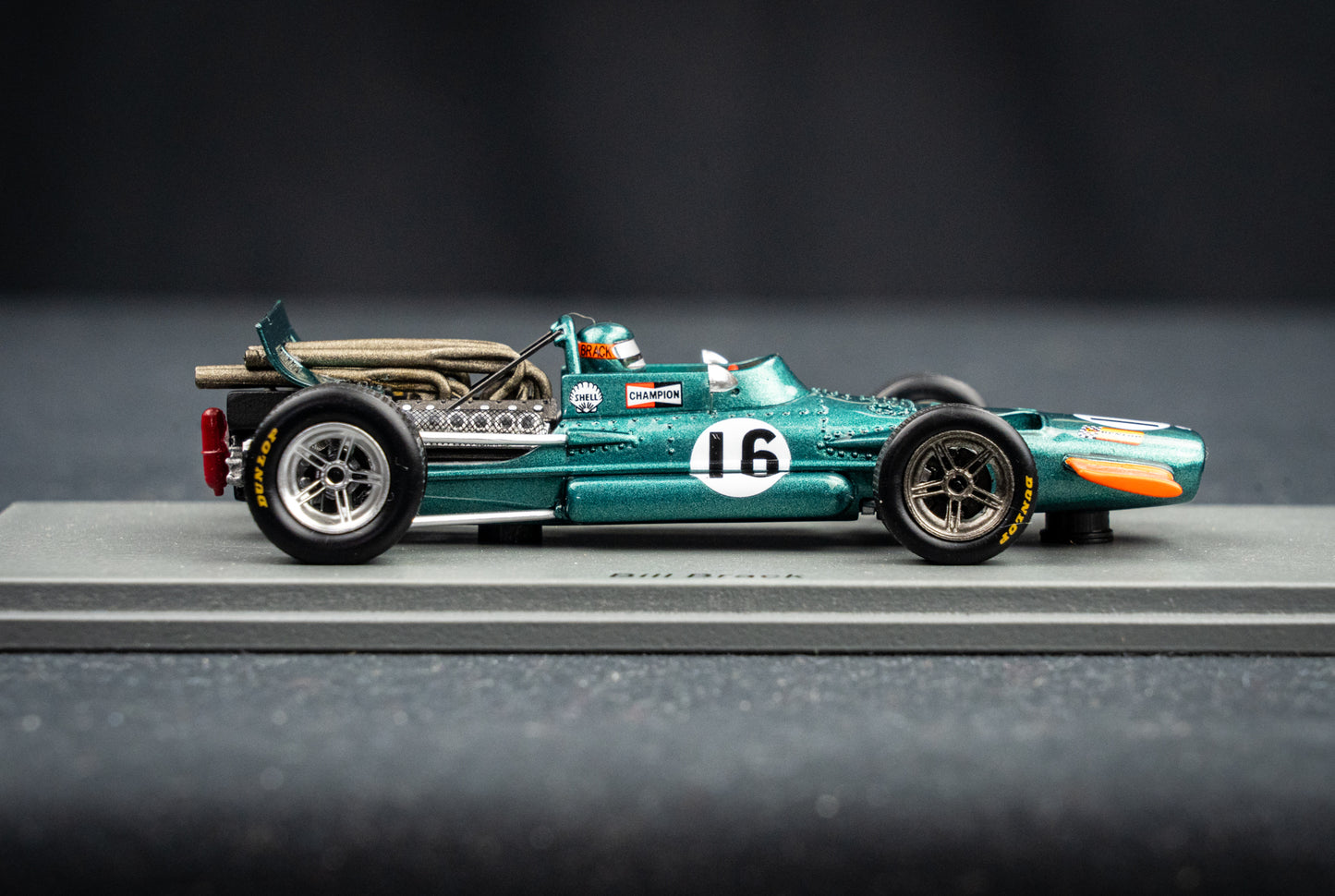BRM P138 #16 Bill Brack Canadian GP 1969 - Spark 1:43