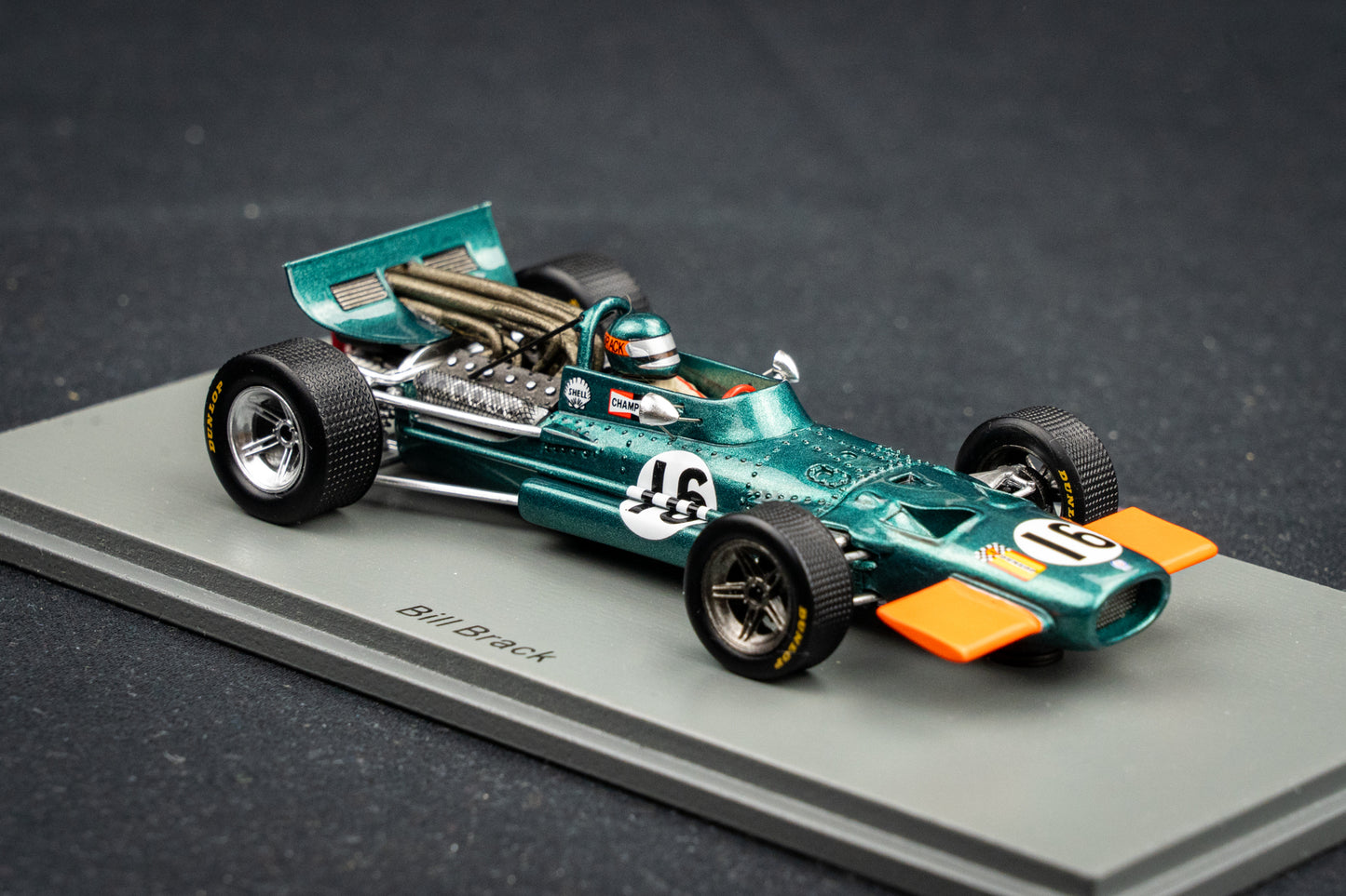 BRM P138 #16 Bill Brack Canadian GP 1969 - Spark 1:43