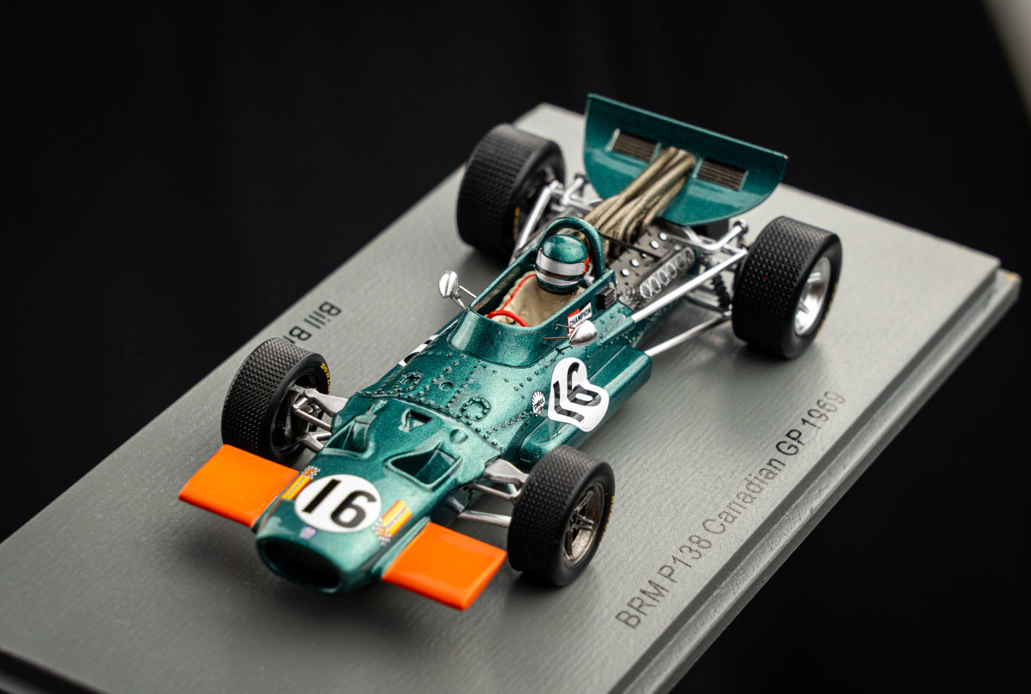 BRM P138 #16 Bill Brack Canadian GP 1969 - Spark 1:43