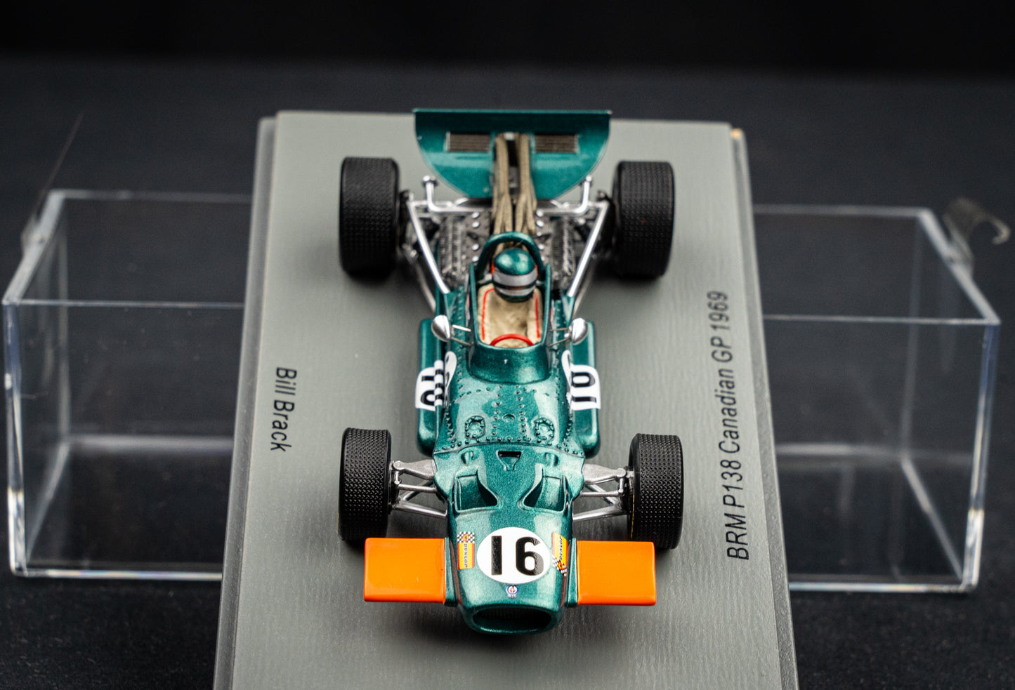 BRM P138 #16 Bill Brack Canadian GP 1969 - Spark 1:43
