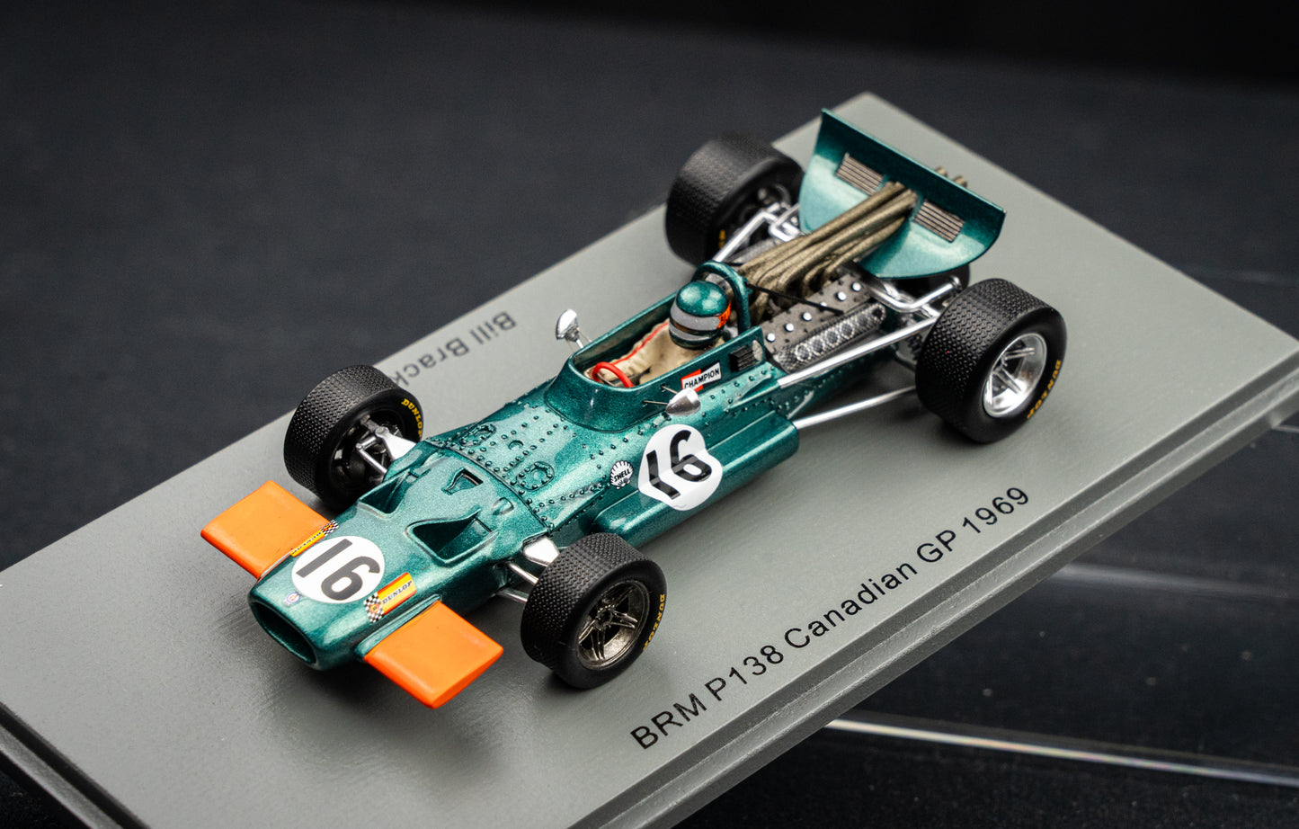 BRM P138 #16 Bill Brack Canadian GP 1969 - Spark 1:43