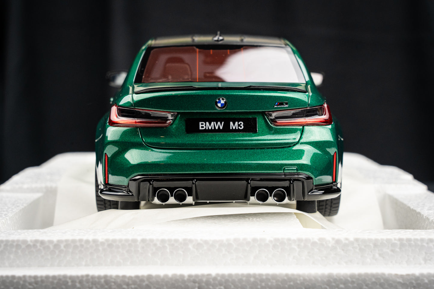 BMW M3 Competition G80 - Isle of Man Green Metalic - lim. 999 pcs. Top Speed 1:18