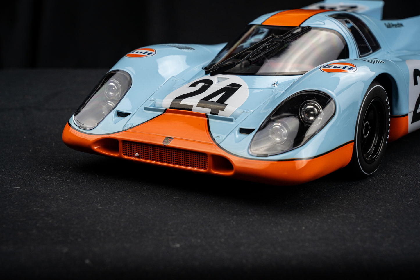 Porsche 917K #24 Gulf Livery - Siffert / Redman - 1000km Spa Francorchamps 1970 - Norev 1:12