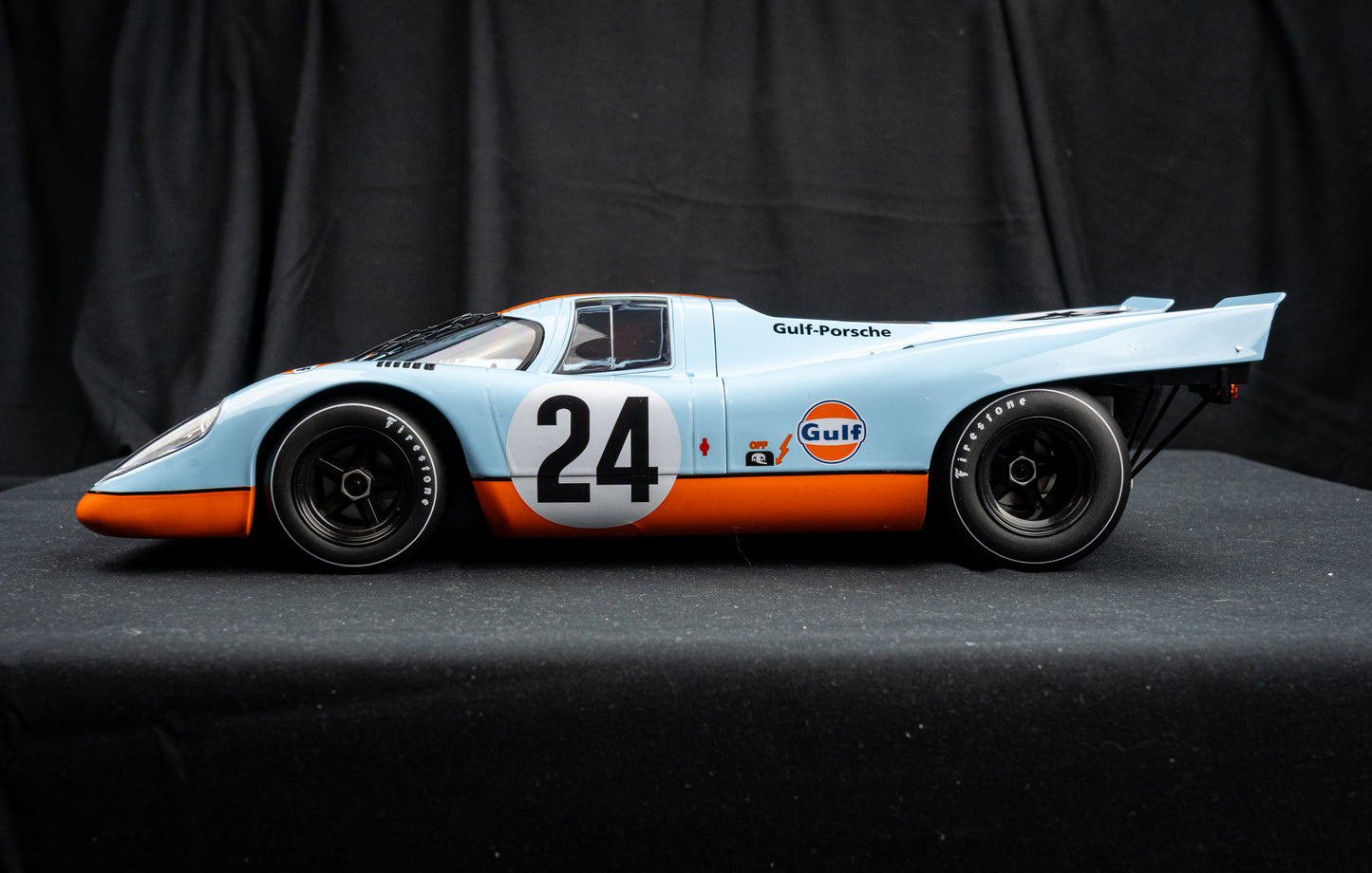 Porsche 917K #24 Gulf Livery - Siffert / Redman - 1000km Spa Francorchamps 1970 - Norev 1:12