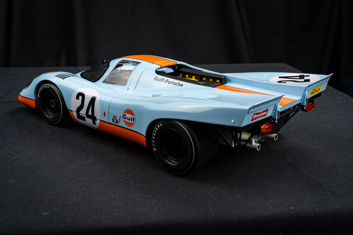 Porsche 917K #24 Gulf Livery - Siffert / Redman - 1000km Spa Francorchamps 1970 - Norev 1:12