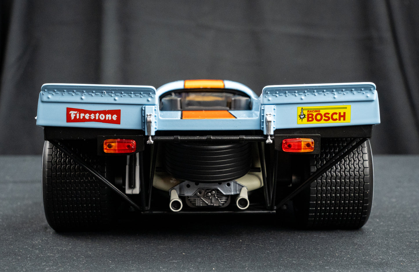 Porsche 917K #24 Gulf Livery - Siffert / Redman - 1000km Spa Francorchamps 1970 - Norev 1:12