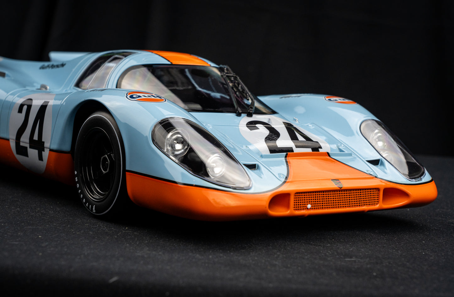 Porsche 917K #24 Gulf Livery - Siffert / Redman - 1000km Spa Francorchamps 1970 - Norev 1:12