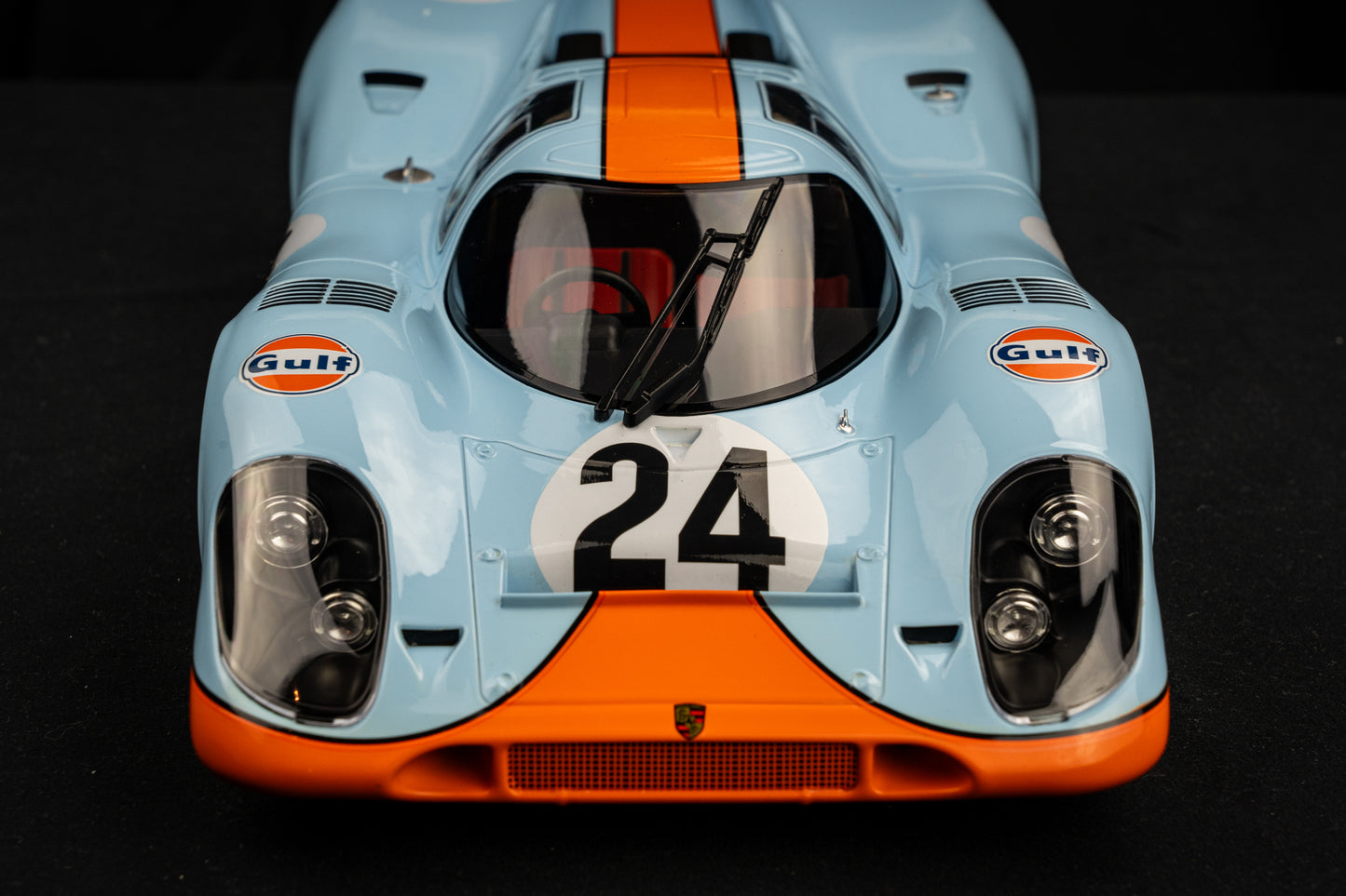 Porsche 917K #24 Gulf Livery - Siffert / Redman - 1000km Spa Francorchamps 1970 - Norev 1:12