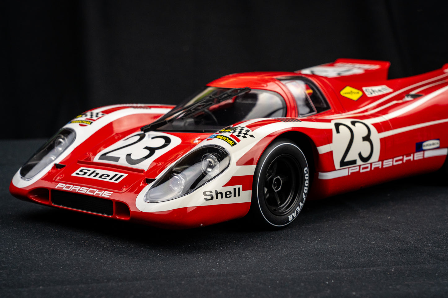 Porsche 917K #23 Porsche Salzburg - Attwood / Herrmann - Sieger 24h LeMans 1970 - Norev 1:12