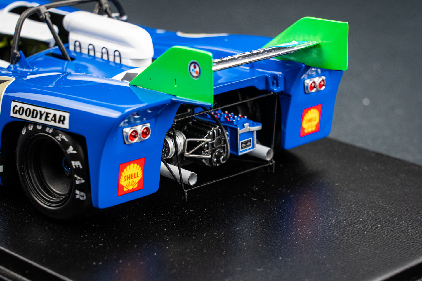 Matra Simca MS670 #15 Pescarolo / Hill Sieger 24h LeMans 1972 1:18 Spark