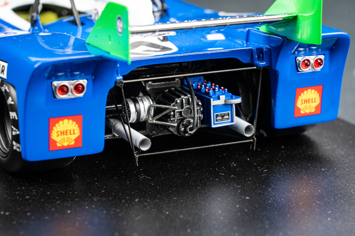 Matra Simca MS670 #15 Pescarolo / Hill Sieger 24h LeMans 1972 1:18 Spark
