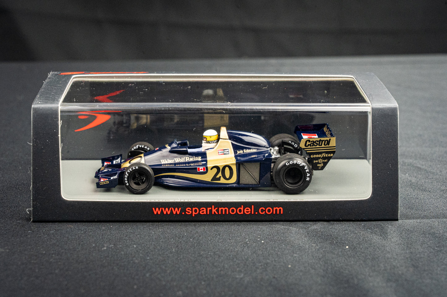 Wolf WR1 #20 Jody Scheckter - Sieger GP Canada 1977 Spark 1:43