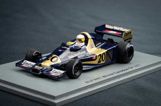 Wolf WR1 #20 Jody Scheckter - Sieger GP Canada 1977 Spark 1:43