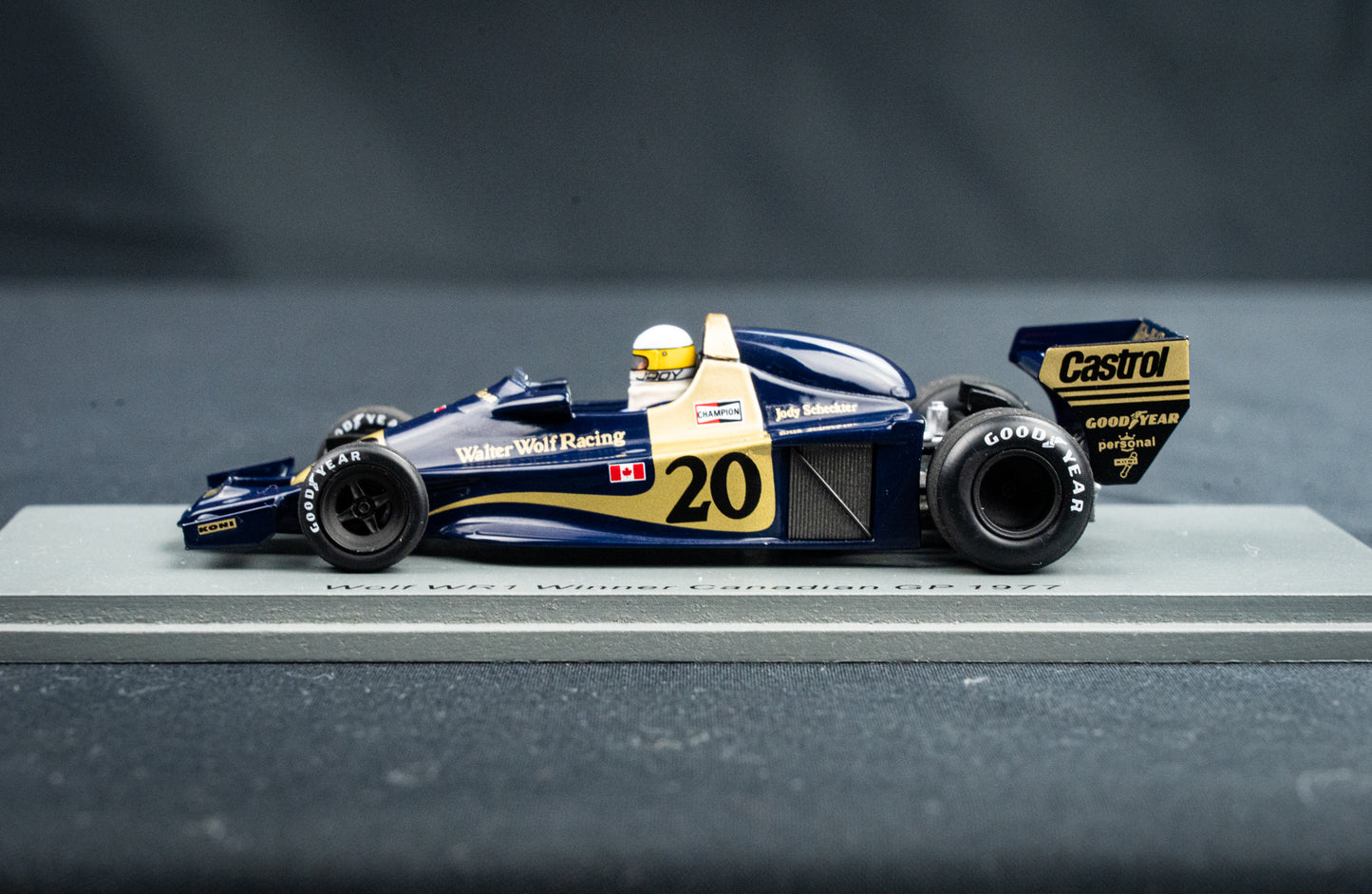 Wolf WR1 #20 Jody Scheckter - Sieger GP Canada 1977 Spark 1:43
