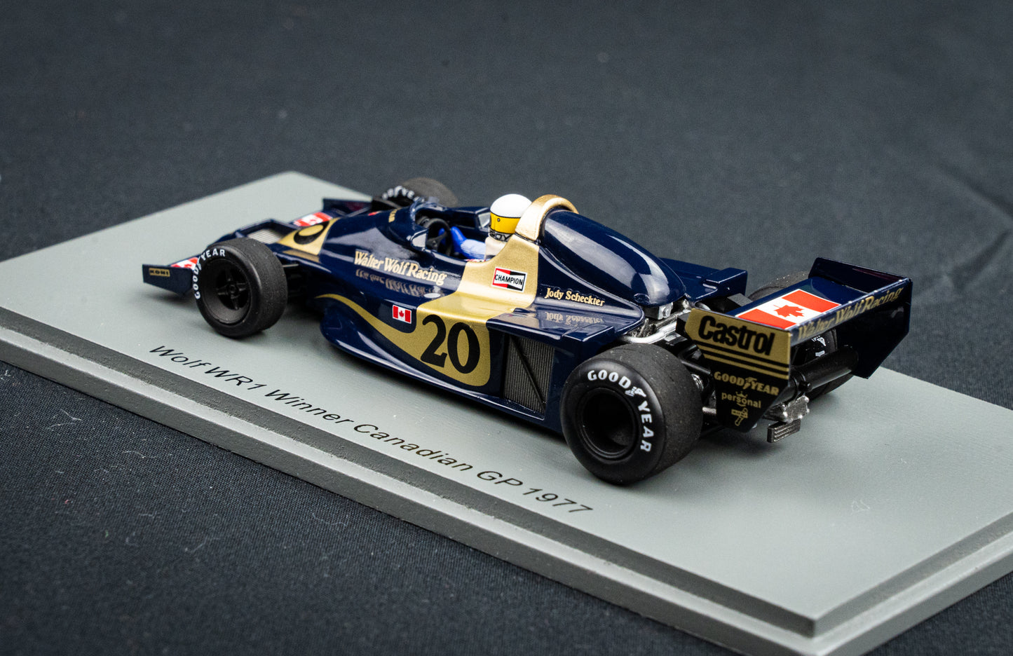 Wolf WR1 #20 Jody Scheckter - Sieger GP Canada 1977 Spark 1:43