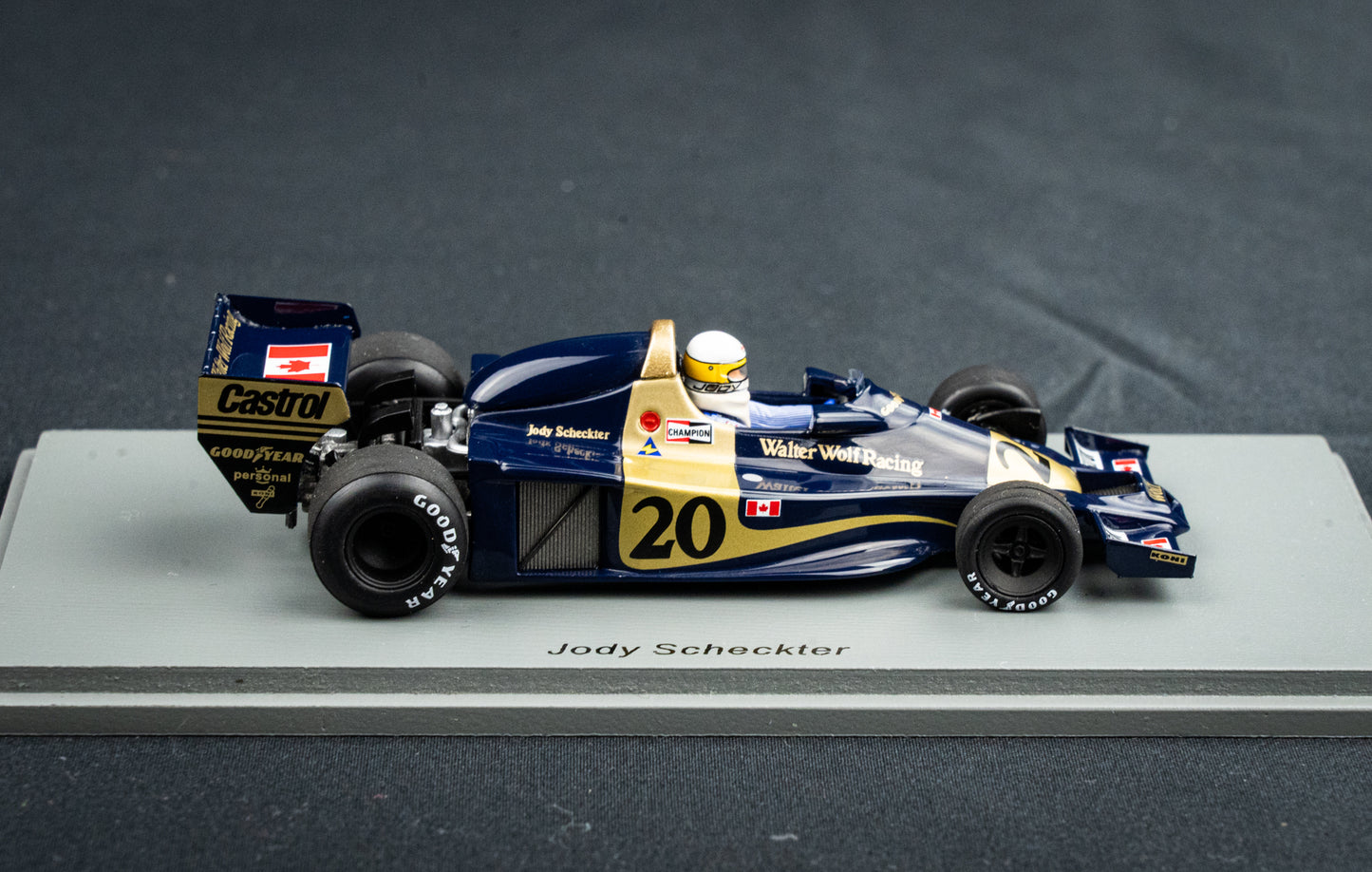 Wolf WR1 #20 Jody Scheckter - Sieger GP Canada 1977 Spark 1:43