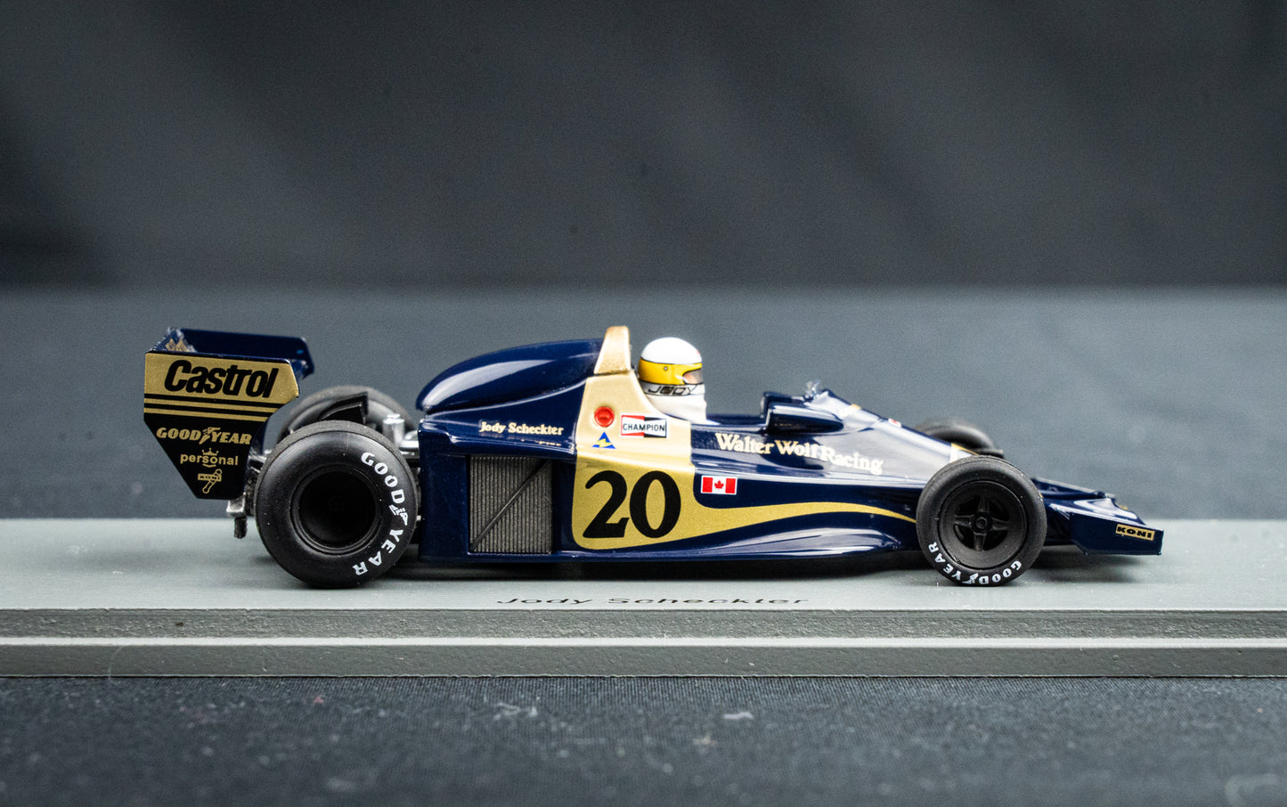 Wolf WR1 #20 Jody Scheckter - Sieger GP Canada 1977 Spark 1:43