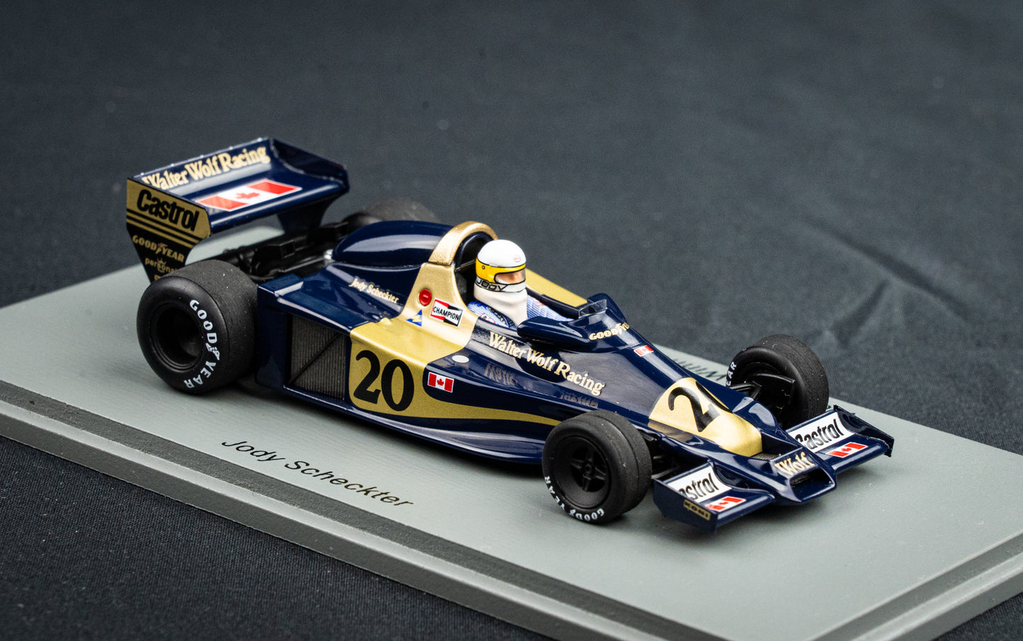 Wolf WR1 #20 Jody Scheckter - Sieger GP Canada 1977 Spark 1:43