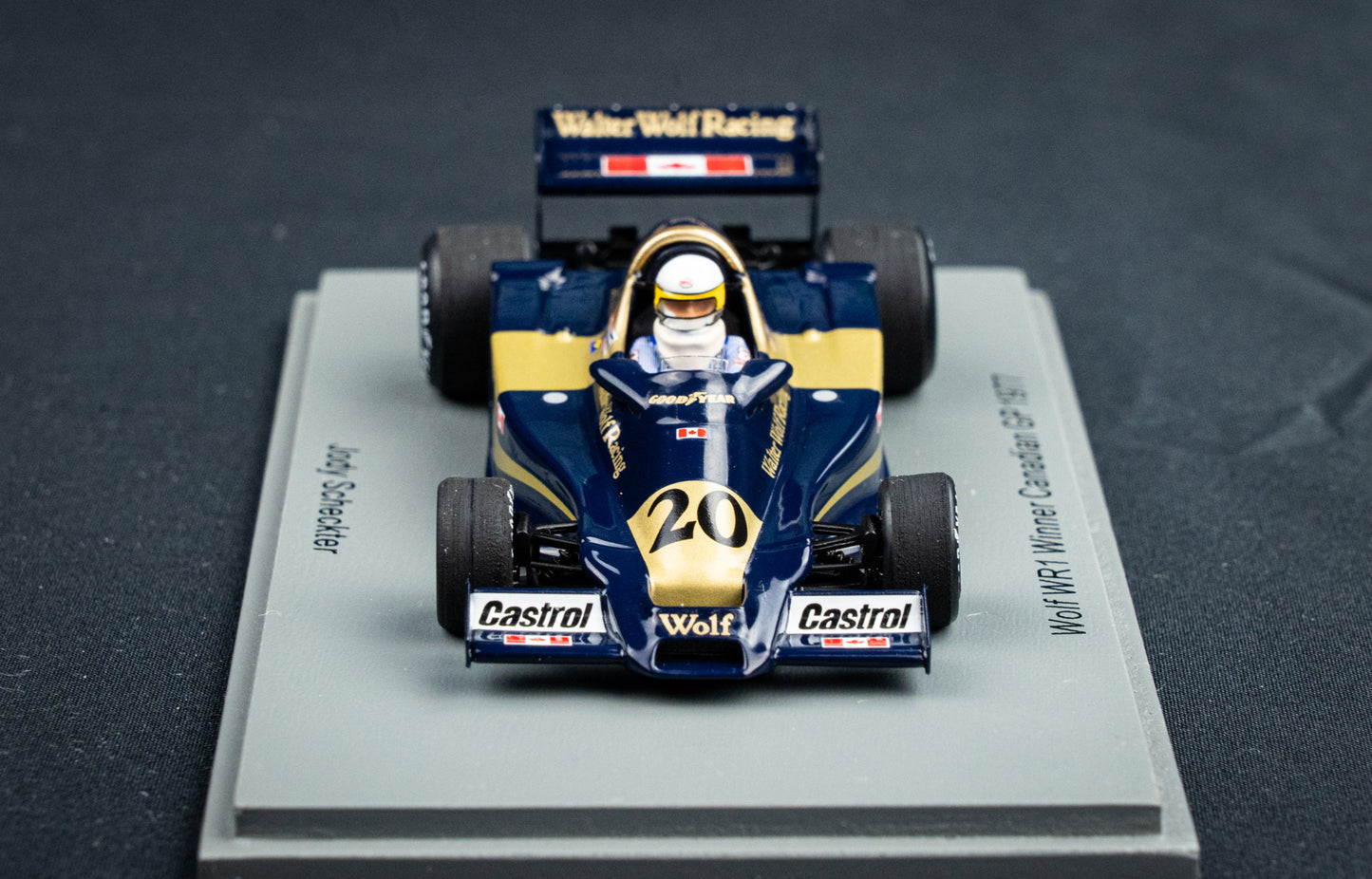 Wolf WR1 #20 Jody Scheckter - Sieger GP Canada 1977 Spark 1:43