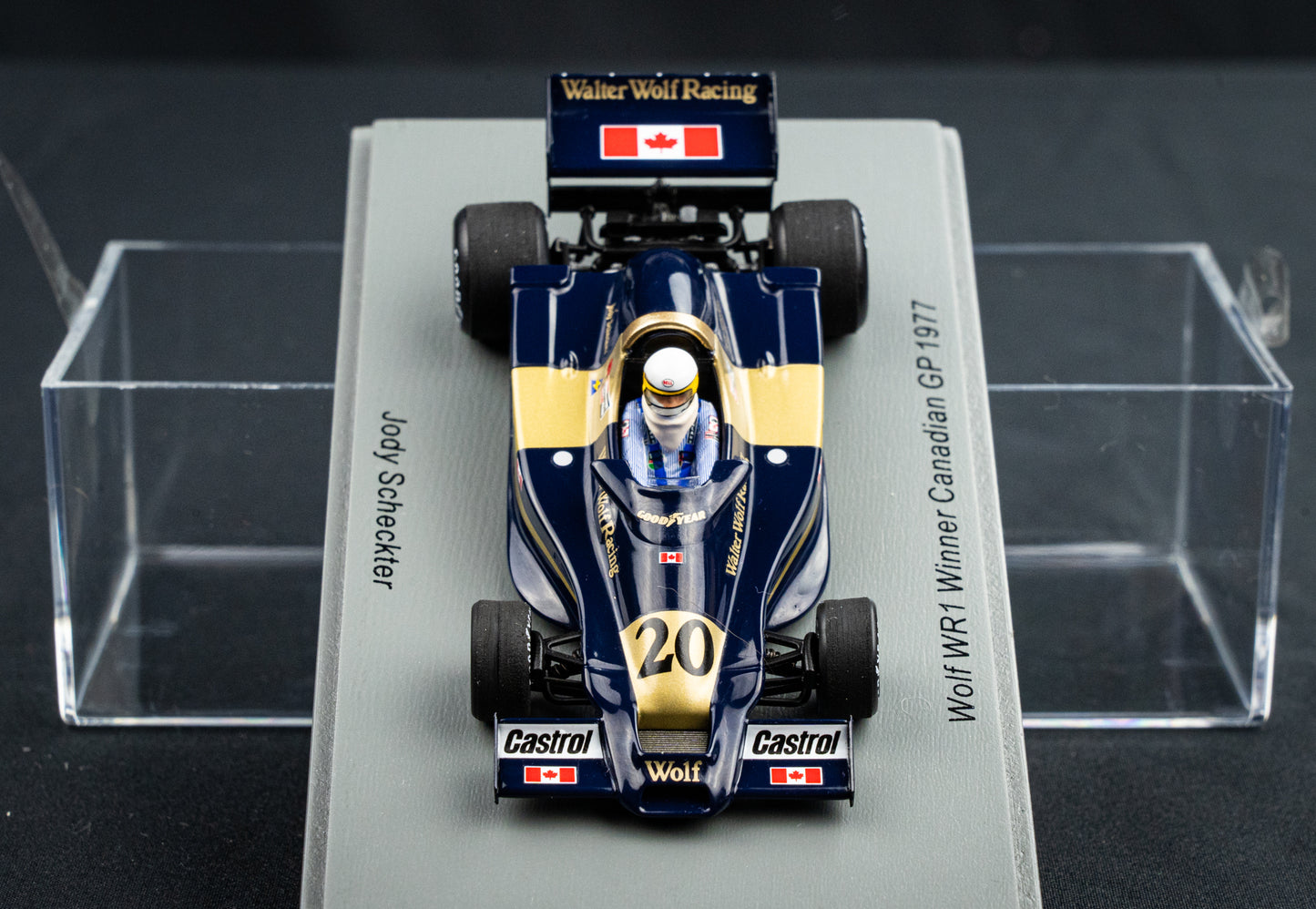 Wolf WR1 #20 Jody Scheckter - Sieger GP Canada 1977 Spark 1:43