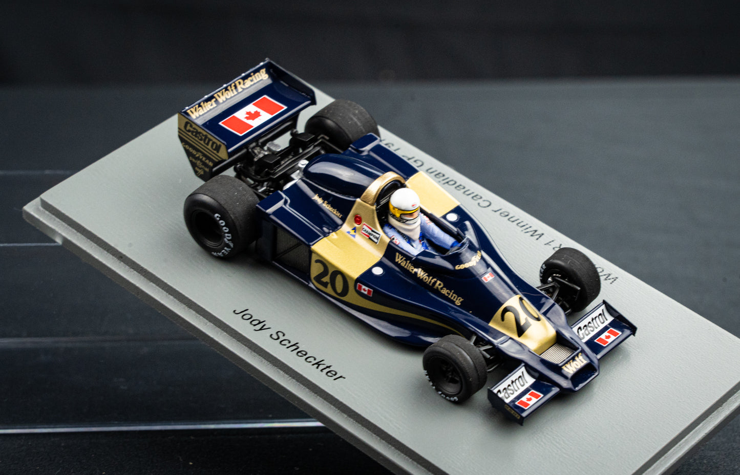 Wolf WR1 #20 Jody Scheckter - Sieger GP Canada 1977 Spark 1:43