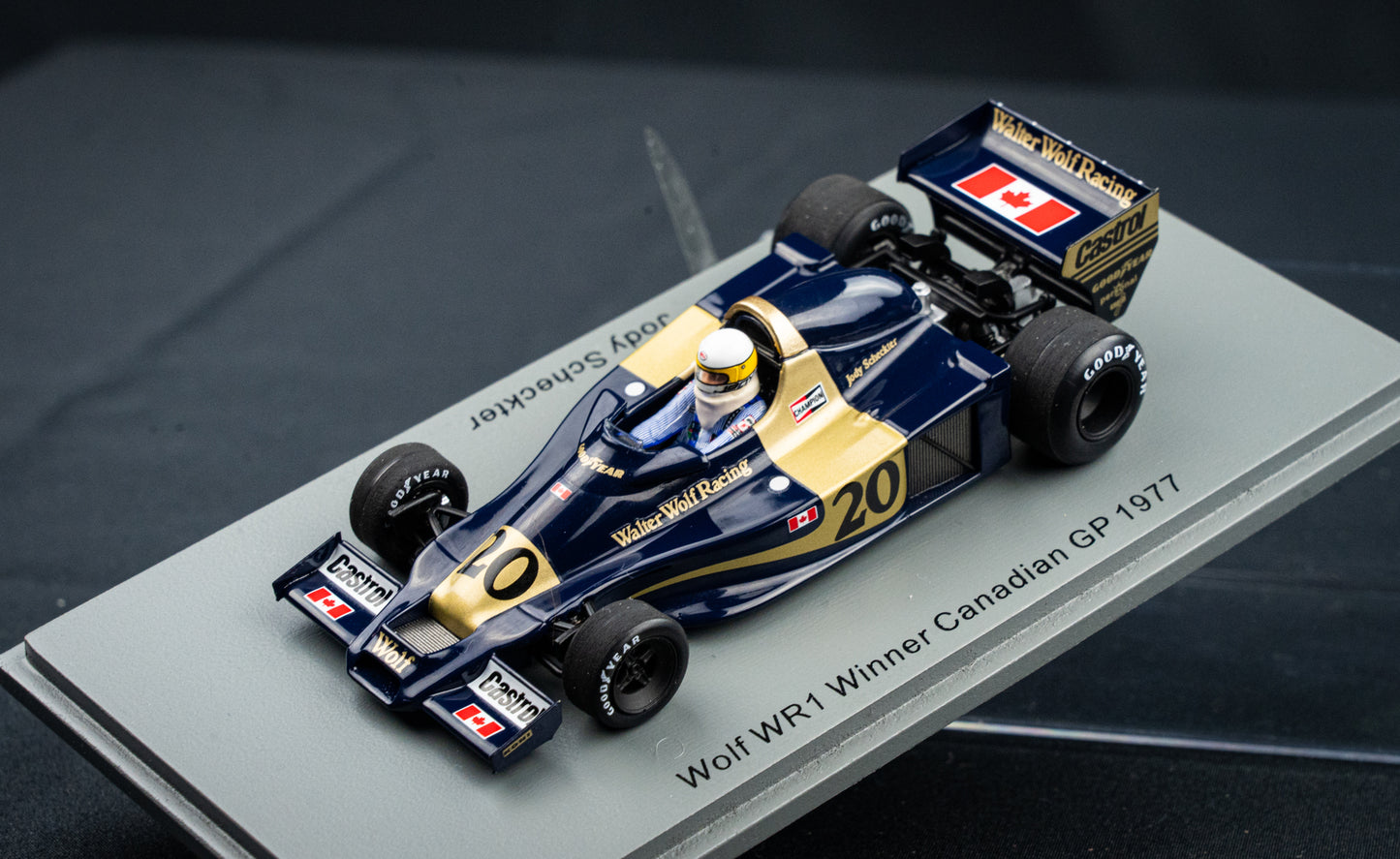 Wolf WR1 #20 Jody Scheckter - Sieger GP Canada 1977 Spark 1:43