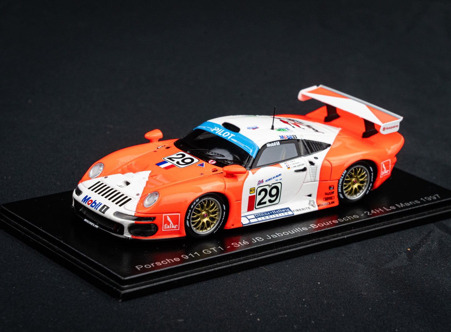Porsche 911 GT1 #29 Ferte / Thevenin / von Gartzen - 24h LeMans 1997 - Spark 1:43