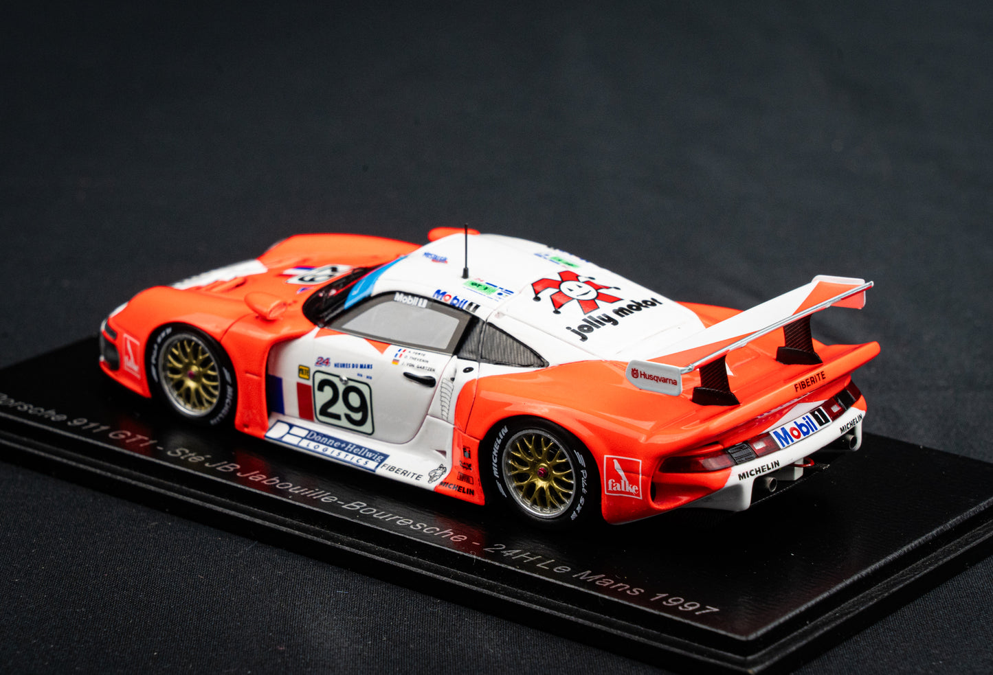 Porsche 911 GT1 #29 Ferte / Thevenin / von Gartzen - 24h LeMans 1997 - Spark 1:43