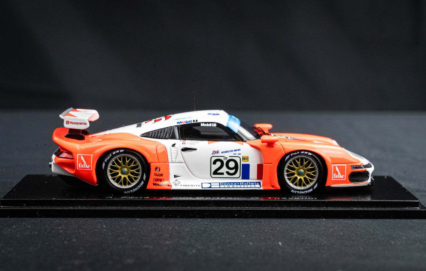 Porsche 911 GT1 #29 Ferte / Thevenin / von Gartzen - 24h LeMans 1997 - Spark 1:43