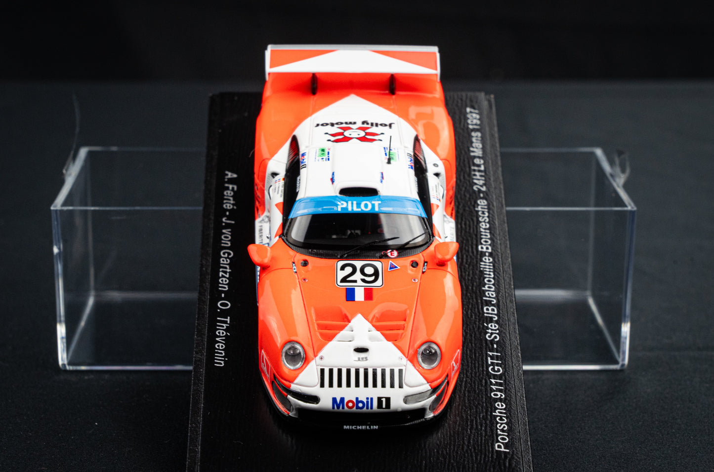 Porsche 911 GT1 #29 Ferte / Thevenin / von Gartzen - 24h LeMans 1997 - Spark 1:43