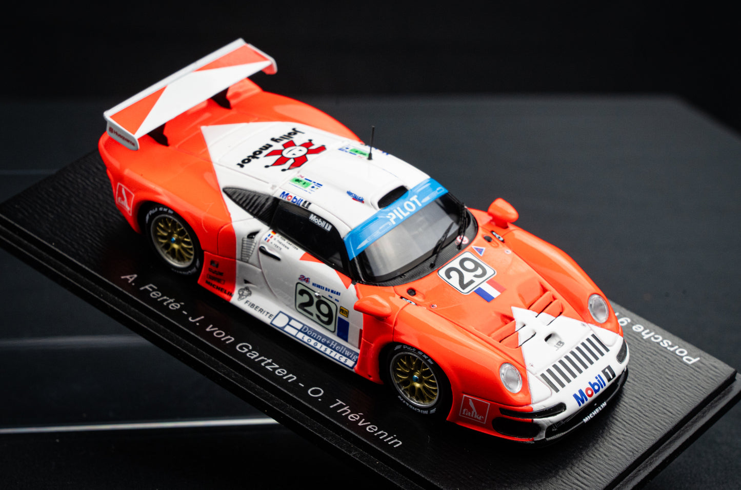Porsche 911 GT1 #29 Ferte / Thevenin / von Gartzen - 24h LeMans 1997 - Spark 1:43