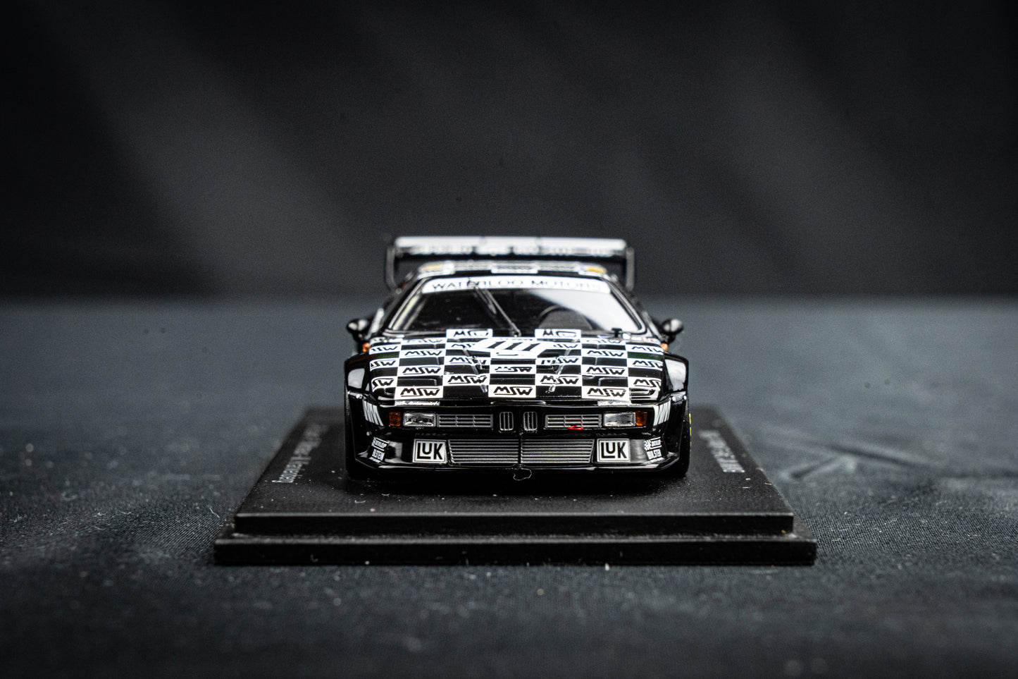 BMW M1 #111 Libert / Witmeur / Krankenberg - 24h LeMans 1986 - Spark 1:43