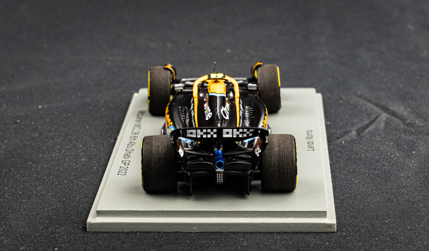McLaren MCL36 #4 Lando Norris - P6 GP Abu Dhabi 2022 - Spark 1:43