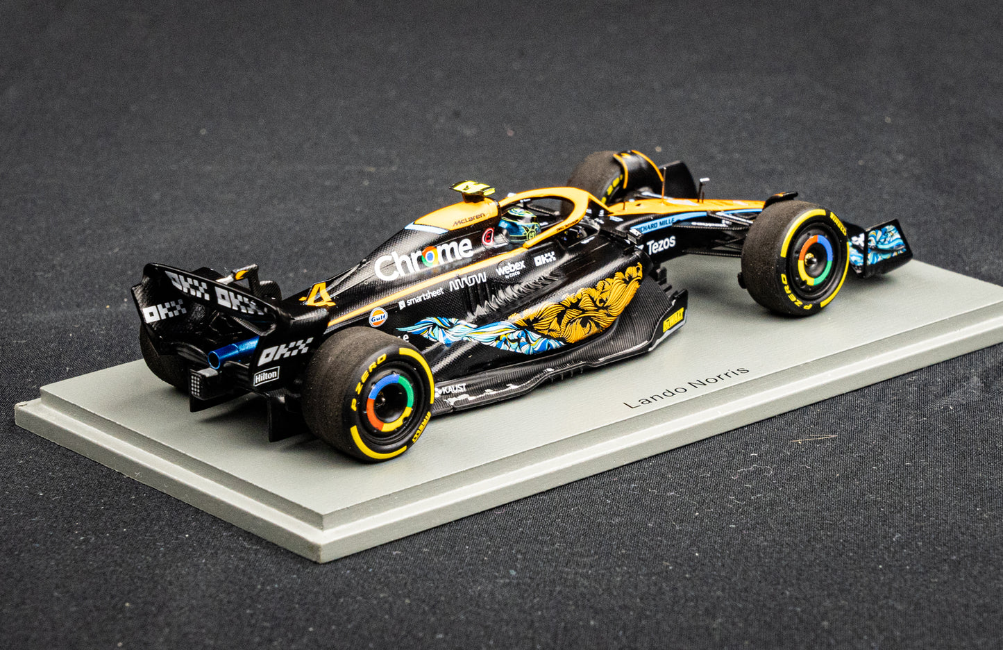 McLaren MCL36 #4 Lando Norris - P6 GP Abu Dhabi 2022 - Spark 1:43