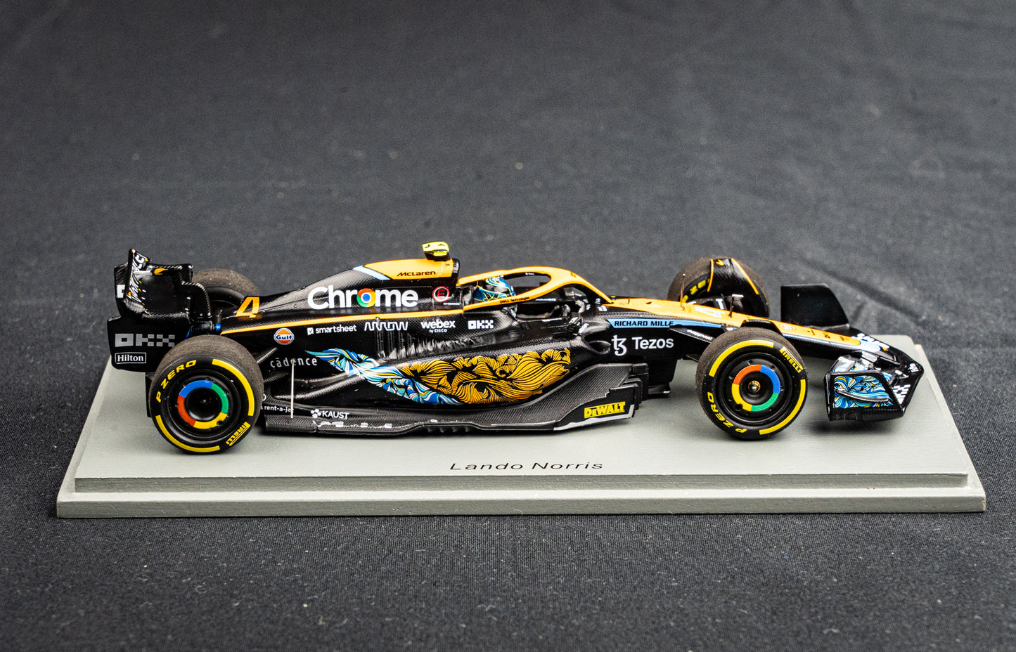 McLaren MCL36 #4 Lando Norris - P6 GP Abu Dhabi 2022 - Spark 1:43