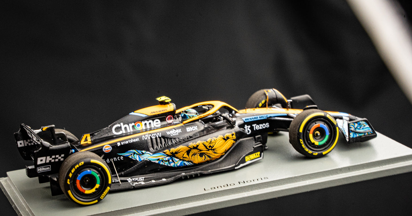 McLaren MCL36 #4 Lando Norris - P6 GP Abu Dhabi 2022 - Spark 1:43