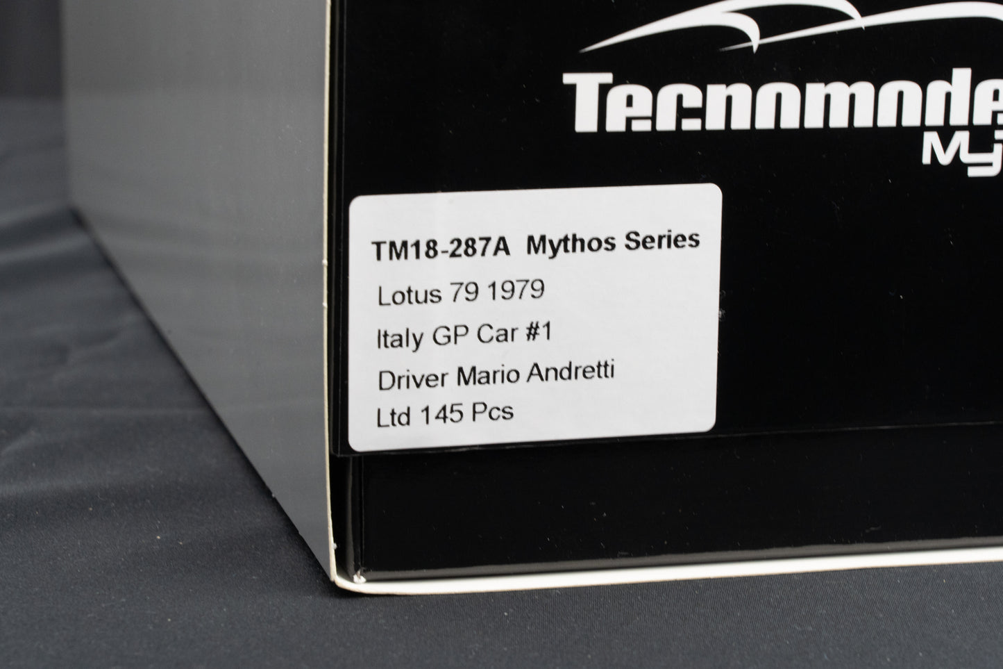 Lotus 79 #1 Mario Andretti lim. 145 Stk. - GP Italia 1979 Monza - Tecno Models 1:18