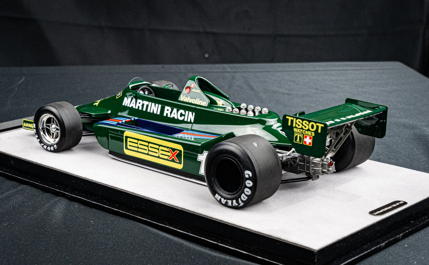 Lotus 79 #1 Mario Andretti lim. 145 Stk. - GP Italia 1979 Monza - Tecno Models 1:18