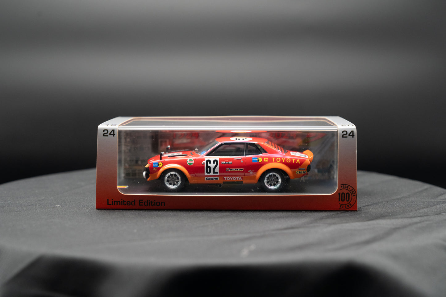 Toyota Celica GT #62 O.Andersson / F. Kottulinsky 9th 24h Spa 1973 - Spark 1:43