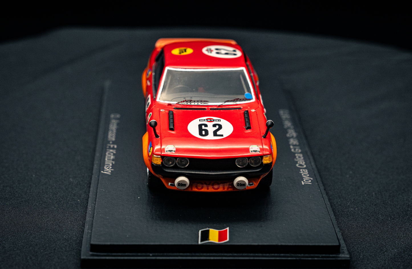 Toyota Celica GT #62 O.Andersson / F. Kottulinsky 9th 24h Spa 1973 - Spark 1:43