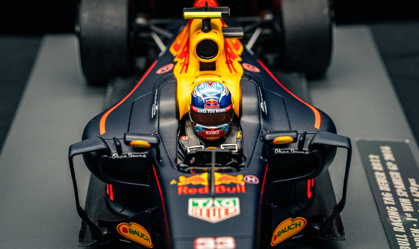 Max Verstappen #33 Red Bull RB12 - 1st. WIN GP Spanien Barcelona 2016 - lim. 1670 pcs.