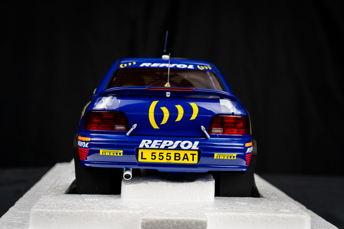 Subaru Impreza Gr. A  #4 C. McRae / D. Ringer L-555 BAT - RAC Rallye 1996 - Kyosho 1:18