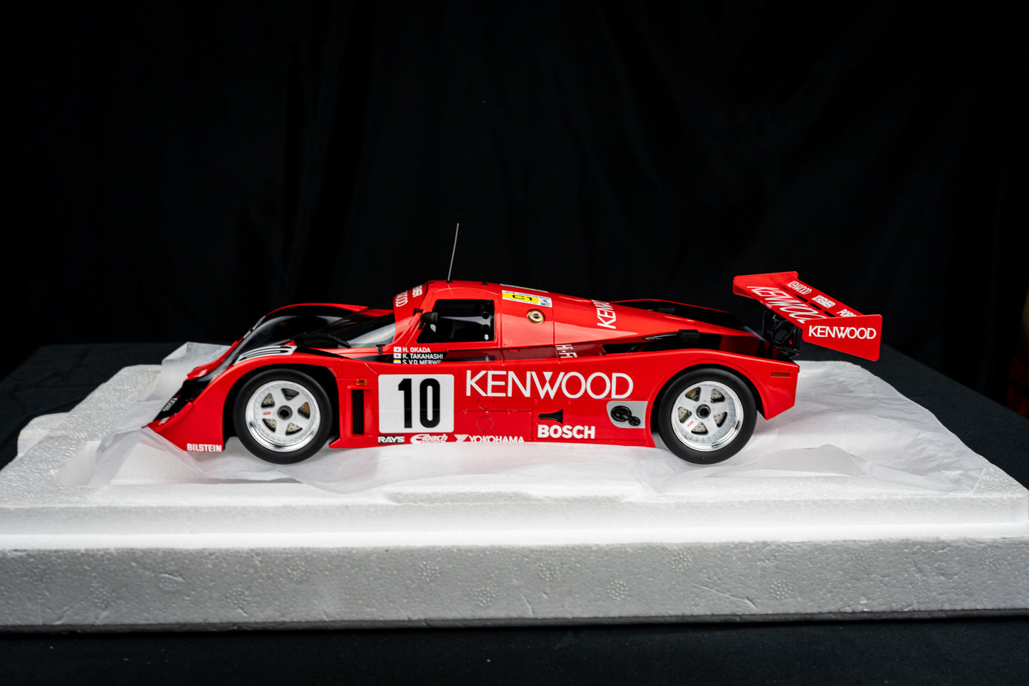 Porsche 962 Ck6 #10 Okada / Takahashi / Merwe - 24h LeMans 1990 - Top Speed 1:18