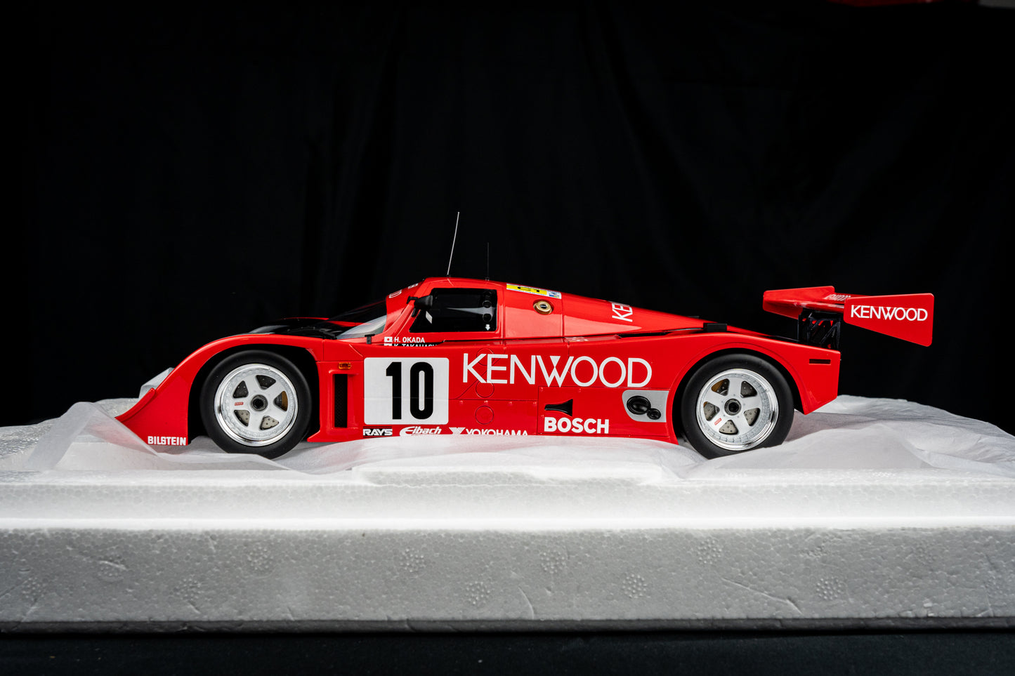 Porsche 962 Ck6 #10 Okada / Takahashi / Merwe - 24h LeMans 1990 - Top Speed 1:18