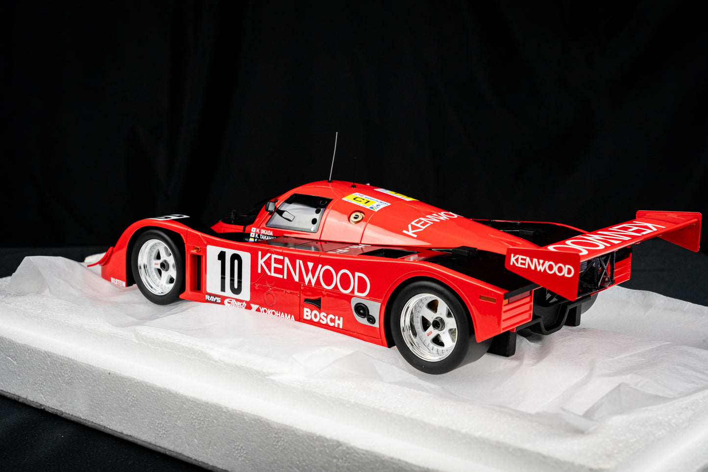 Porsche 962 Ck6 #10 Okada / Takahashi / Merwe - 24h LeMans 1990 - Top Speed 1:18