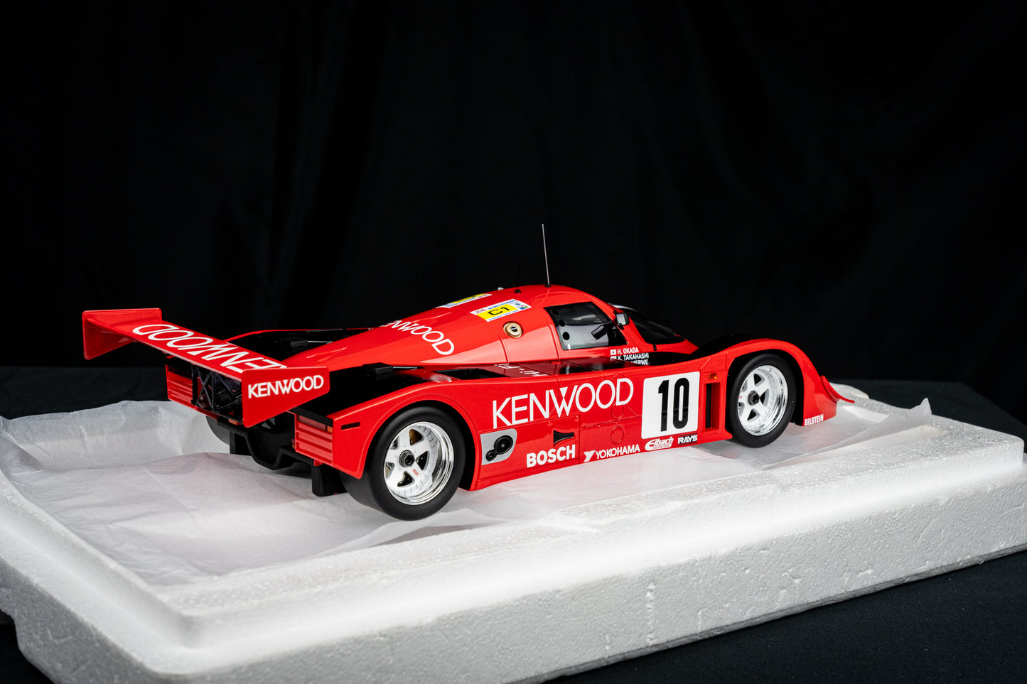 Porsche 962 Ck6 #10 Okada / Takahashi / Merwe - 24h LeMans 1990 - Top Speed 1:18