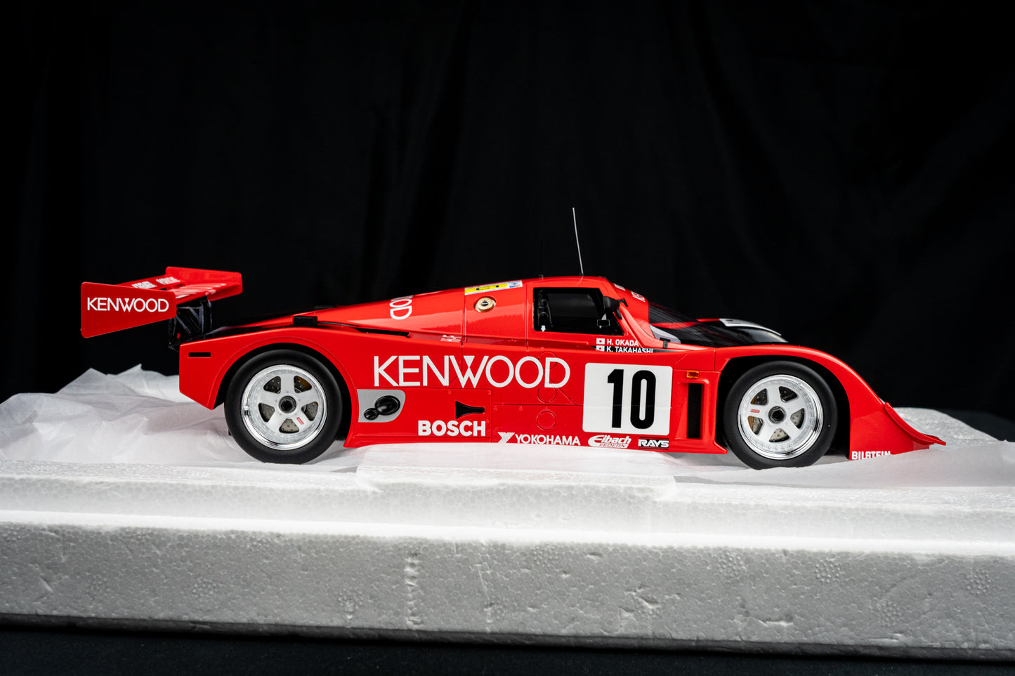 Porsche 962 Ck6 #10 Okada / Takahashi / Merwe - 24h LeMans 1990 - Top Speed 1:18