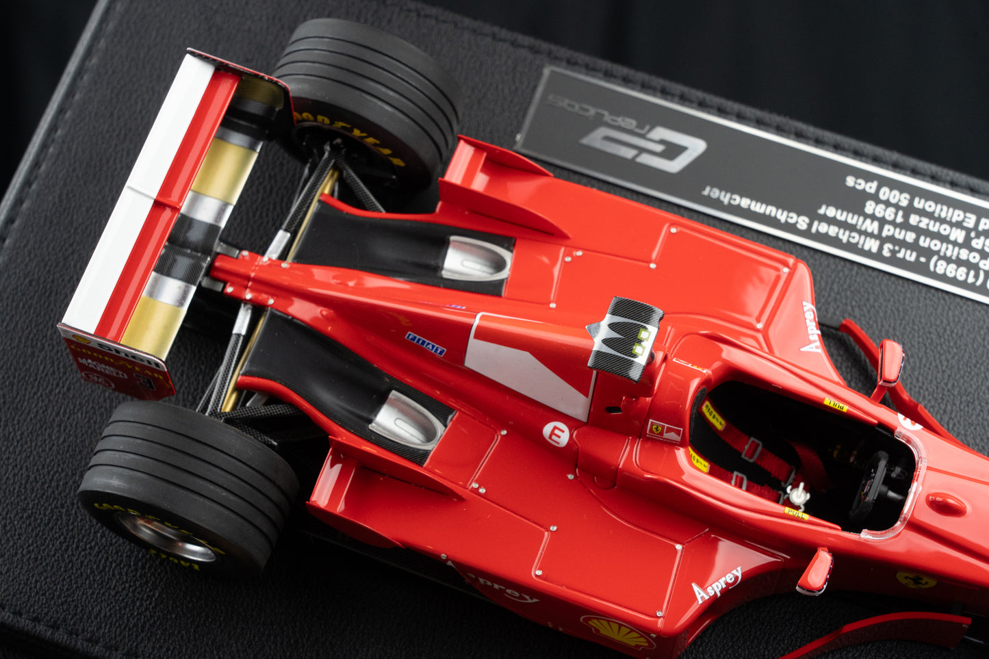 Michael Schumacher Ferrari F300 #3 lim. 500 pcs. - Pole & Winner GP Monza 98 - GP Replicas 1:18