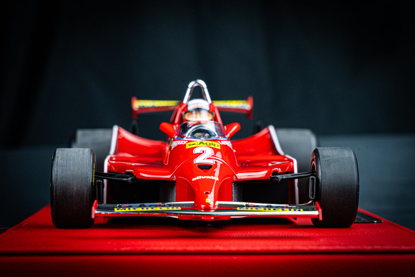 Gilles Villeneuve Ferrari 126C #2 lim. 250 pcs. - Quali GP Imola 1980 - GP Replicas 1:18